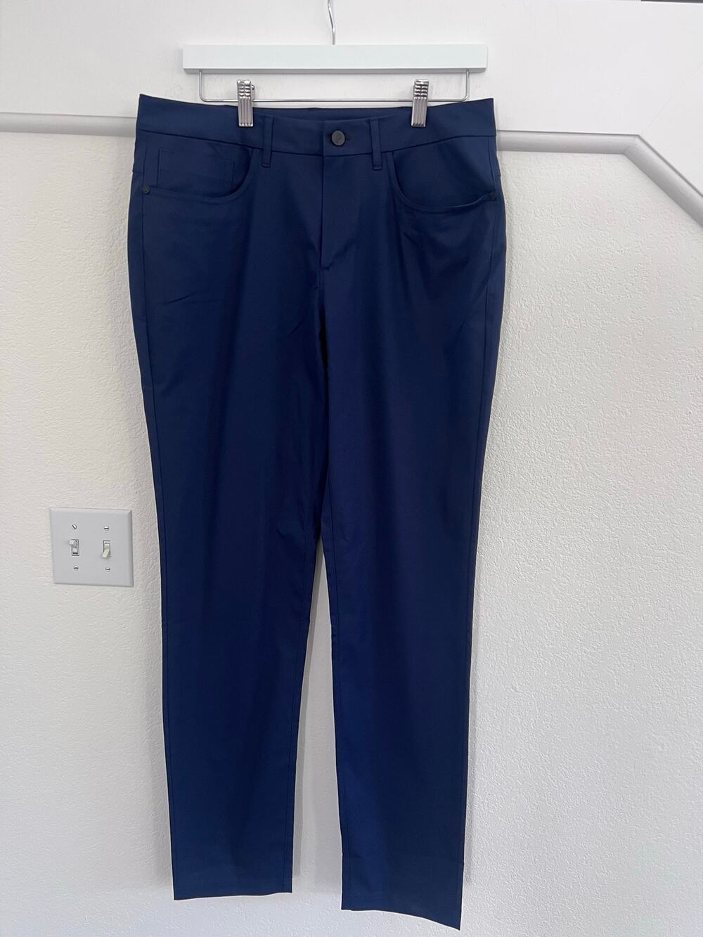 Public Rec Workday 2.0 Dealmaker Performance Navy Blue 32 x 34 NWOT Athleisure